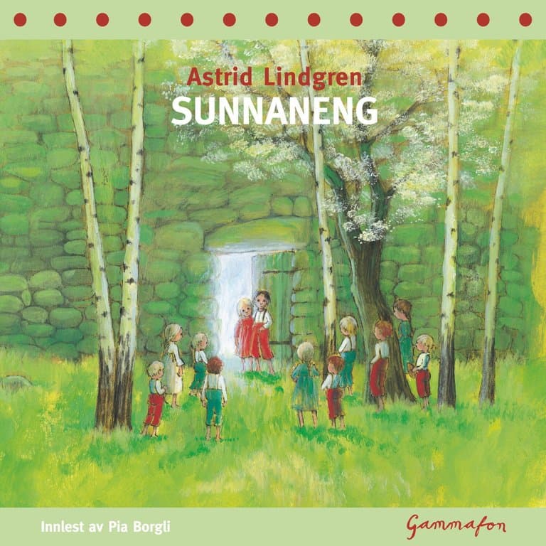 Omslag Sunnaneng av Astrid Lindgren (Lydbok)