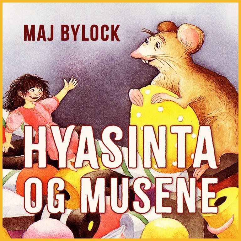 Omslag Hyasinta og musene av Maj Bylock (Lydbok)