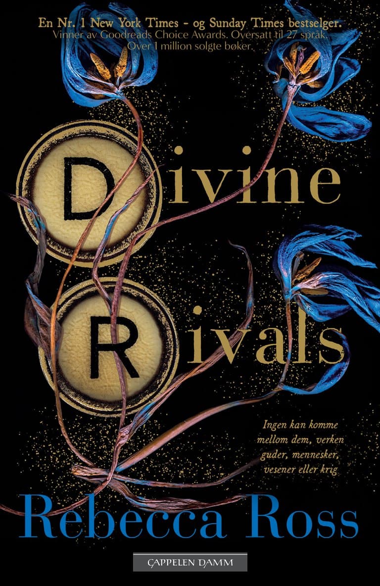 Omslag Divine Rivals av Rebecca Ross (Ebok)