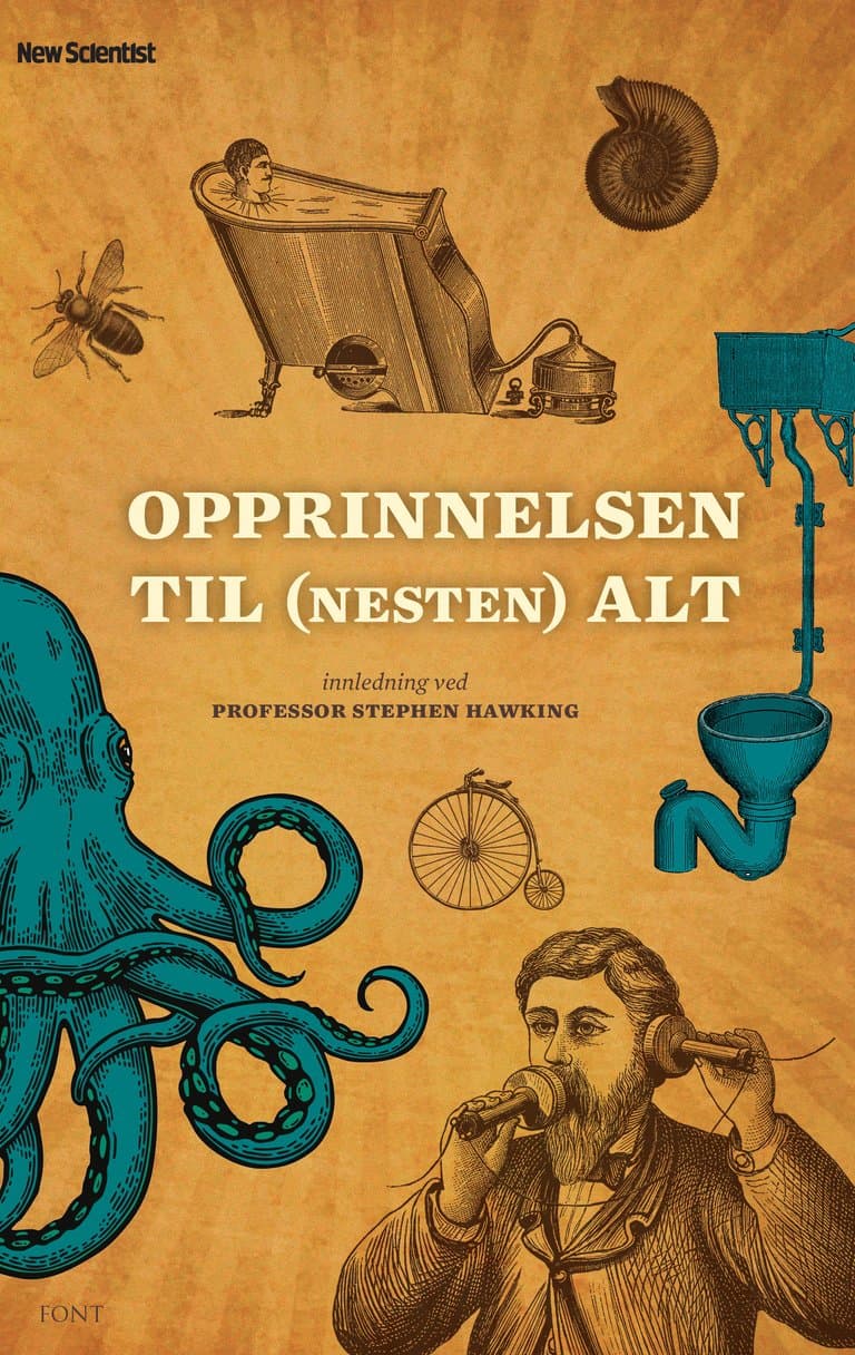 Omslag Opprinnelsen til (nesten) alt av Graham Lawton (Heftet)