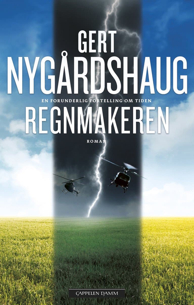 Omslag Regnmakeren av Gert Nygårdshaug (Innbundet)