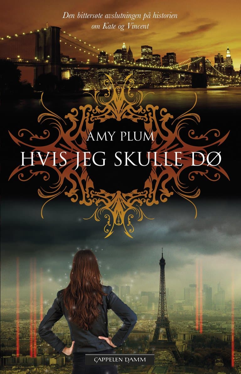Omslag Hvis jeg skulle dø av Amy Plum (Innbundet)