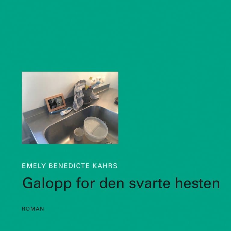 Omslag Galopp for den svarte hesten av Emely Benedicte Kahrs (Lydbok)
