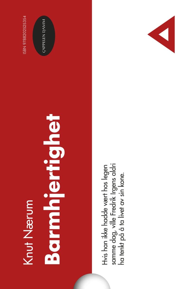 Omslag Barmhjertighet av Knut Nærum (Innbundet)