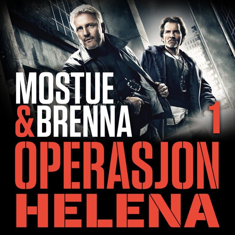 Omslag Operasjon Helena av Sigbjørn Mostue og Johnny Brenna (Lydbok)