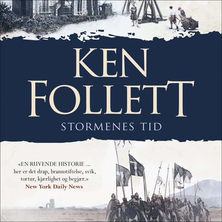 Omslag Stormenes tid - Del 2 av Ken Follett (Lydbok)