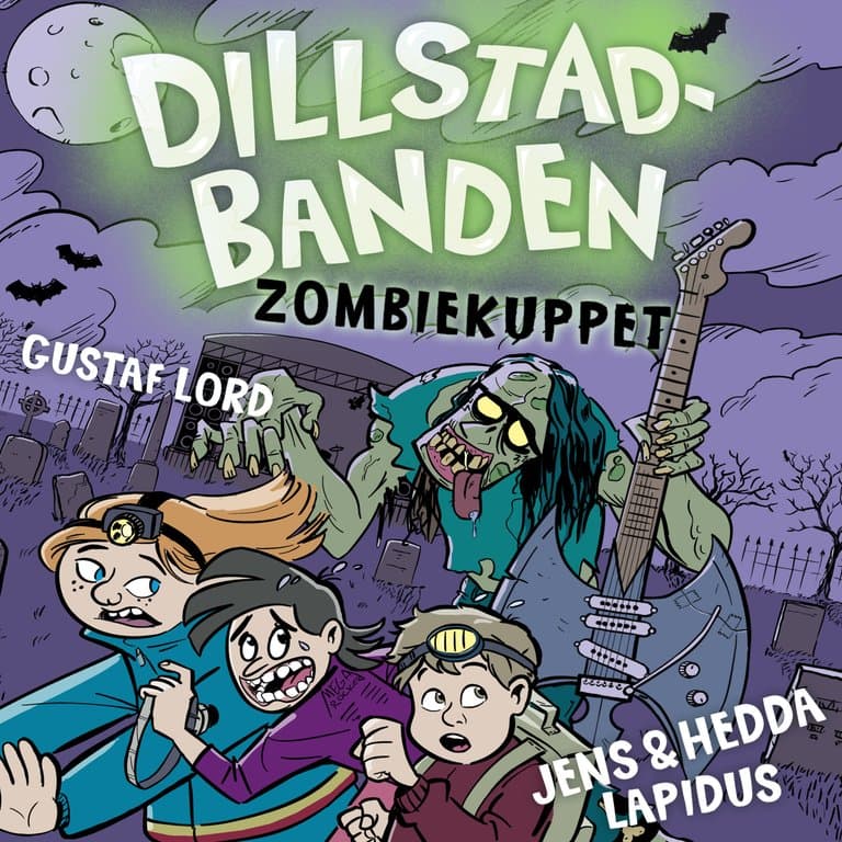 Omslag Zombiekuppet av Jens Lapidus og Hedda Lapidus (Lydbok)