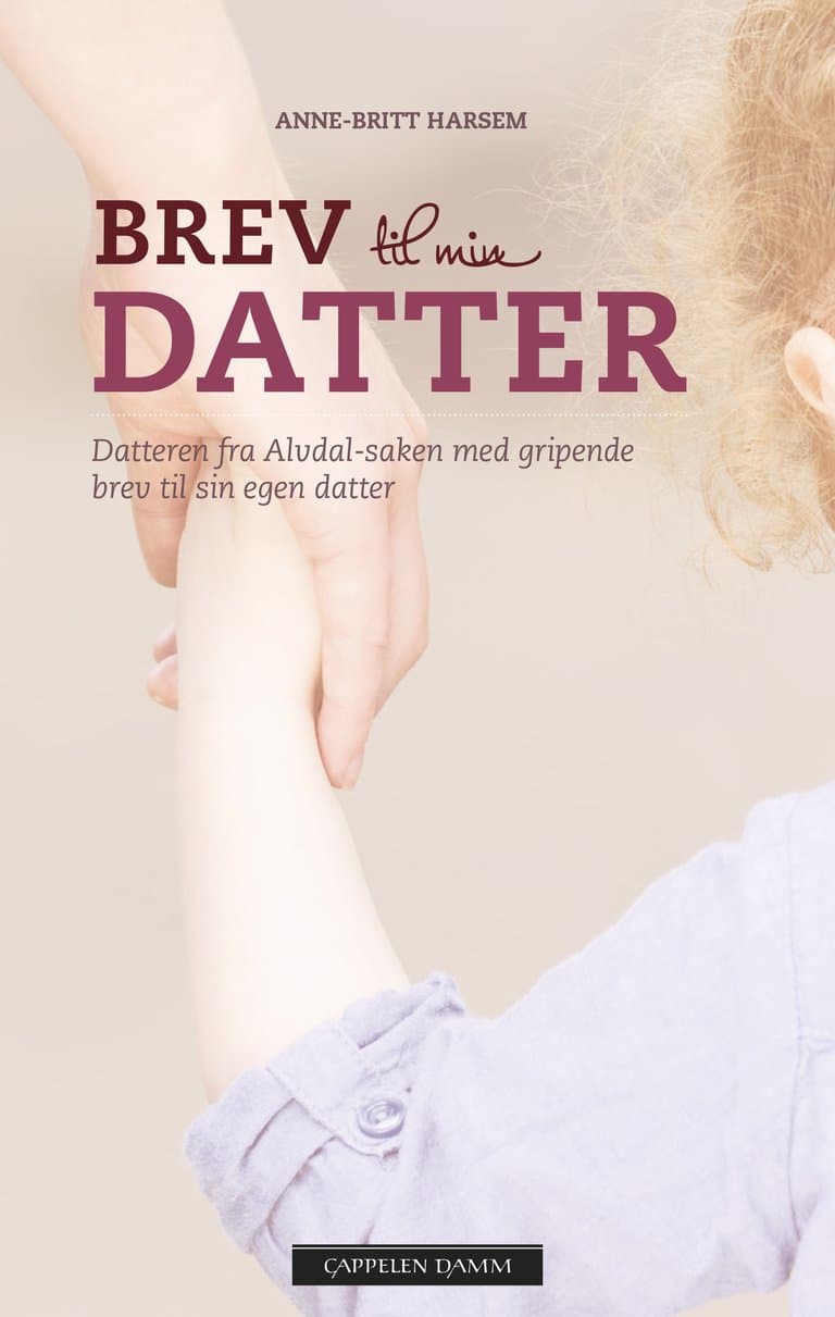 Omslag Brev til min datter av Anne-Britt Harsem (Ebok)