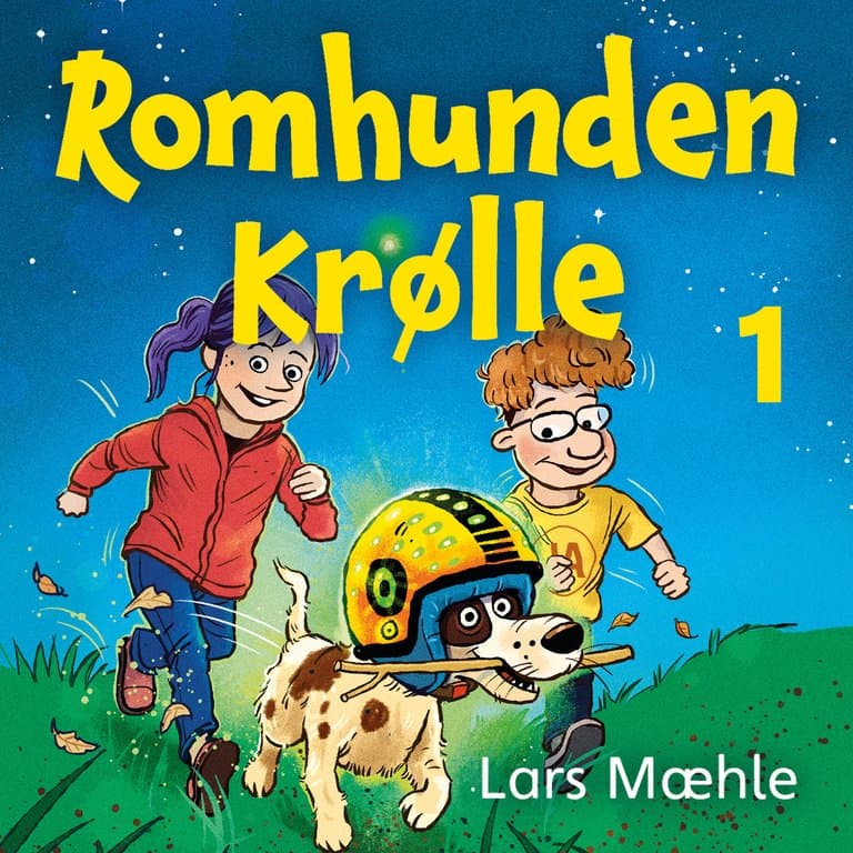 Omslag Romhunden Krølle av Lars Mæhle (Lydbok)