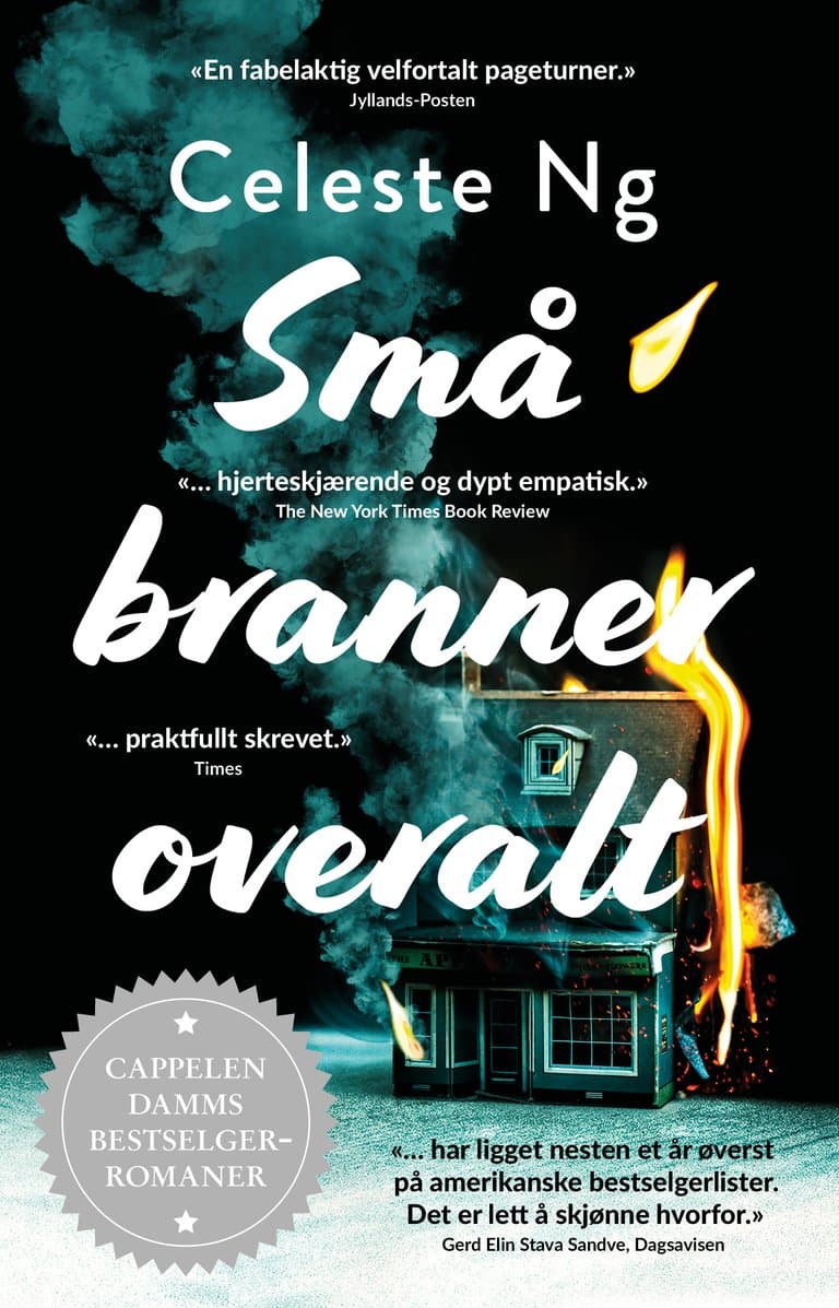 Omslag Små branner overalt av Celeste Ng (Innbundet)