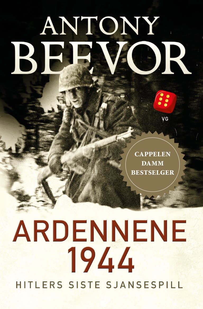Omslag Ardennene 1944 av Beevor, Antony (Heftet)