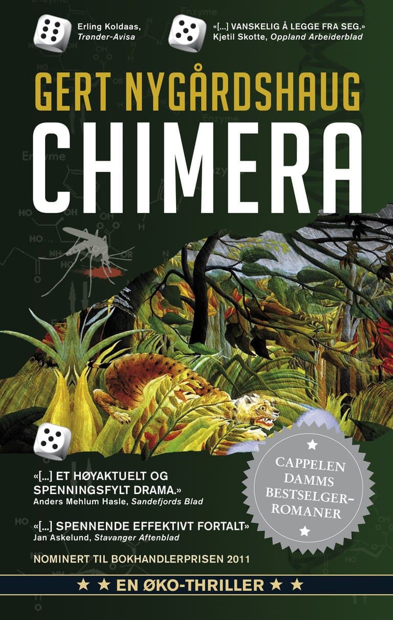 Omslag Chimera av Gert Nygårdshaug (Heftet)