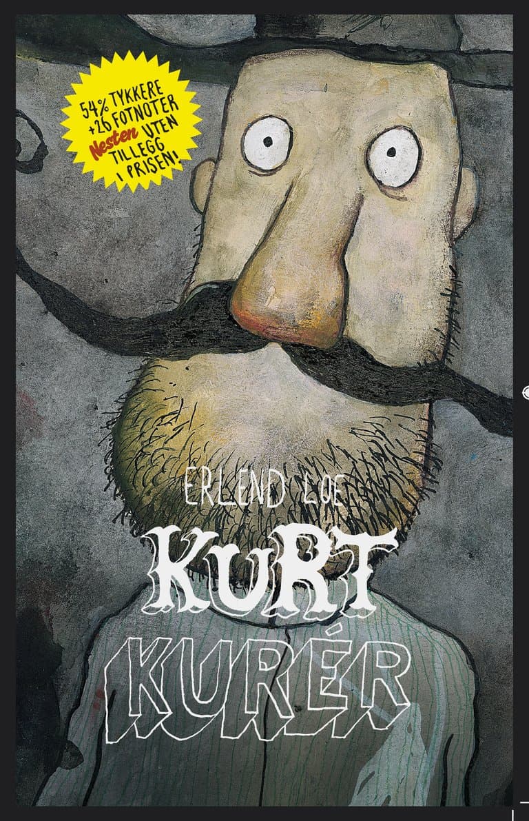 Omslag Kurt kurér av Erlend Loe (Innbundet)