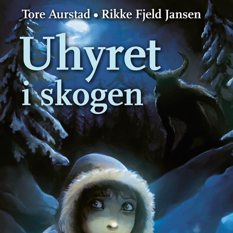 Omslag Uhyret i skogen av Tore Aurstad (Lydbok)