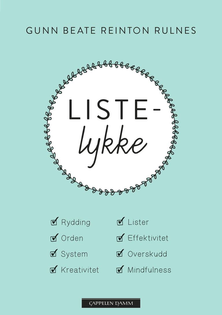 Omslag Listelykke av Gunn Beate Reinton Rulnes (Ebok)