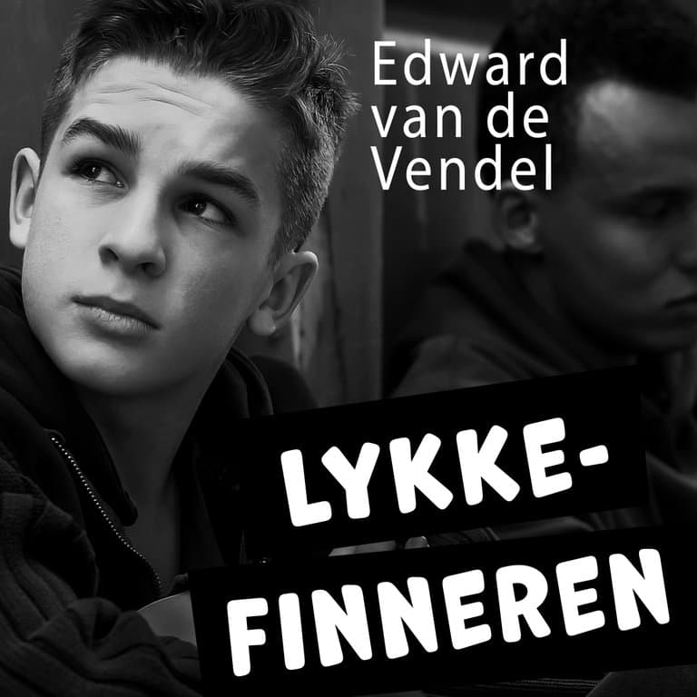 Omslag Lykkefinneren av Edward van de Vendel (Lydbok)