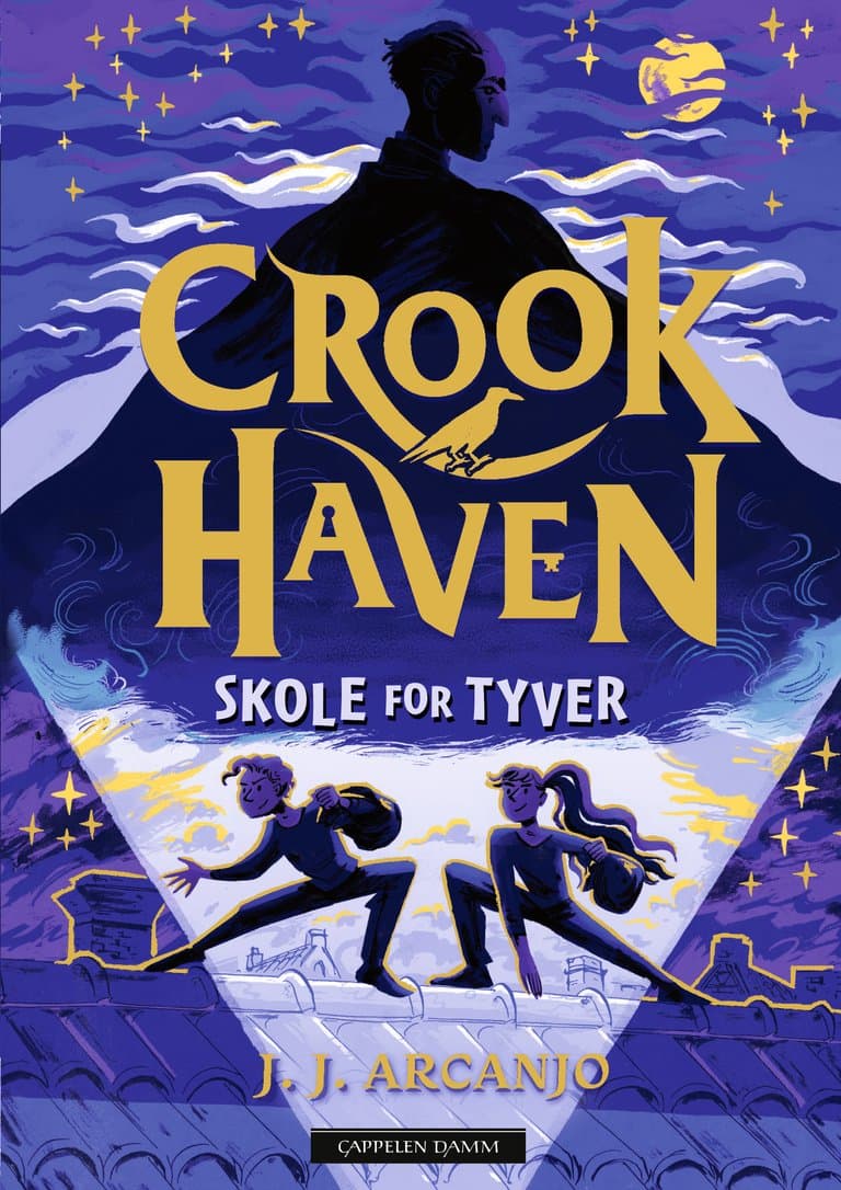 Omslag Crookhaven skole for tyver av J. J. Arcanjo (Innbundet)