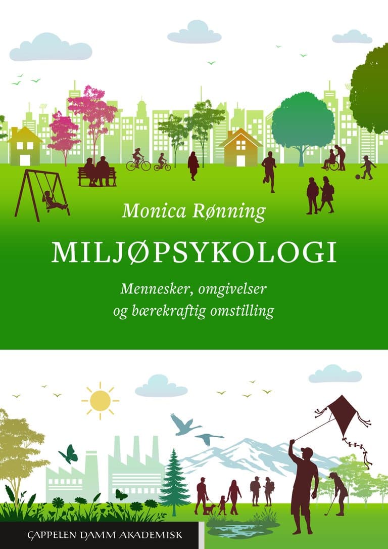 Omslag Miljøpsykologi av Monica Rønning (Heftet)