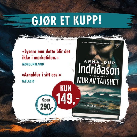 En mur av taushet av Arnaldur Indridason i Krimklubben