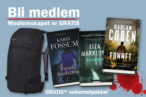 Bli medlem i Krimklubben - medlemskapet er GRATIS