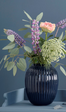 Kahler Hammershoi Vase Mork Bla Krimklubben