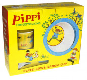 Pippi melaminsett (4 deler) av Astrid Lindgren (Ukjent)