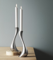 Omslag - Georg Jensen Cobra lysestaker