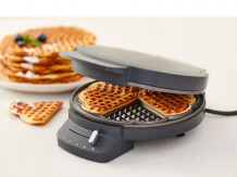 Vaffeljern Blomsterbergs 1200 watt, lys grå