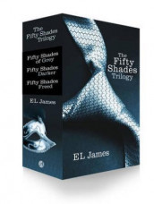 Fifty shades of grey trilogy av E.L. James (Innbundet)