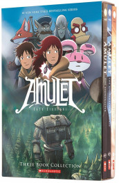 The Amulet box 1-3 av Kazu Kibuishi (Heftet)
