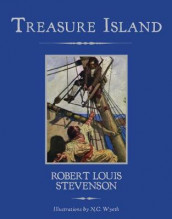 Treasure island av Robert Louis Stevenson (Innbundet)