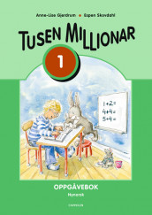 Tusen millionar Ny utgåve 1 Oppgåvebok av Anne-Lise Gjerdrum (Heftet)