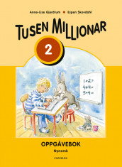 Tusen millionar Ny utgåve 2 Oppgåvebok av Anne-Lise Gjerdrum (Heftet)