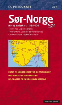 Sør-Norge sør (Kart, falset)