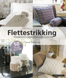 Flettestrikking av Lynne Watterson (Heftet)