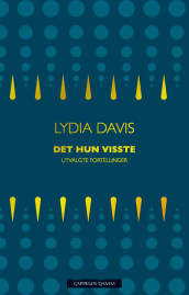 Det hun visste av Lydia Davis (Innbundet)