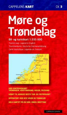 Møre og Trøndelag (Kart, falset)