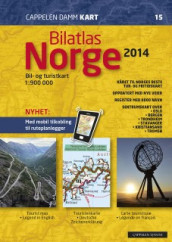 Bilatlas Norge 2014 av Cappelen Damm kart (Spiral)