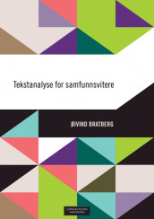 Tekstanalyse for samfunnsvitere av Øivind Bratberg (Heftet)