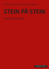 Stein på stein Norsk-urdu ordliste (2014) av Elisabeth Ellingsen og Kirsti Mac Donald (Heftet)