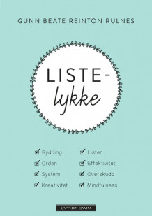 Listelykke av Gunn Beate Reinton Utgård (Innbundet)