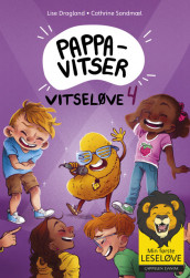 Min første leseløve - Vitseløve 4 - Pappavitser av Lise Dragland (Innbundet)