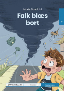 Leseunivers 7: Falk blæs bort av Marie Duedahl (Innbundet)