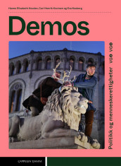 Demos (2026) av Hanne Elisabeth Hovden, Carl Henrik Knutsen og Eva Kosberg (Fleksibind)