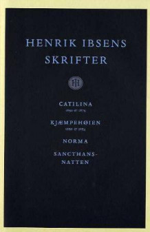 Henrik Ibsens skrifter. Bd. 1 av Henrik Ibsen (Innbundet)