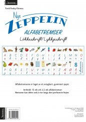 Nye Zeppelin 1. Alfabetremser. Løkke/lykkjeskrift. Norsk for barnetrinnet. 15 ark á 2 stk alfabetremser av Turid Fosby Elsness (Andre varer)