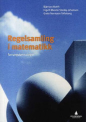 Regelsamling i matematikk for ungdomssteget av Bjørnar Alseth, Ingvill Merete Stedøy-Johansen og Grete Normann Tofteberg (Heftet)
