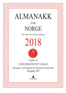 Almanakk for Norge 2018 (Heftet)