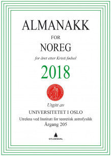 Almanakk for Noreg 2018 (Heftet)
