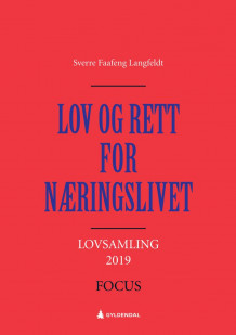 Næringslivets lovsamling 1687-2019 av Sverre Faafeng Langfeldt (Innbundet)